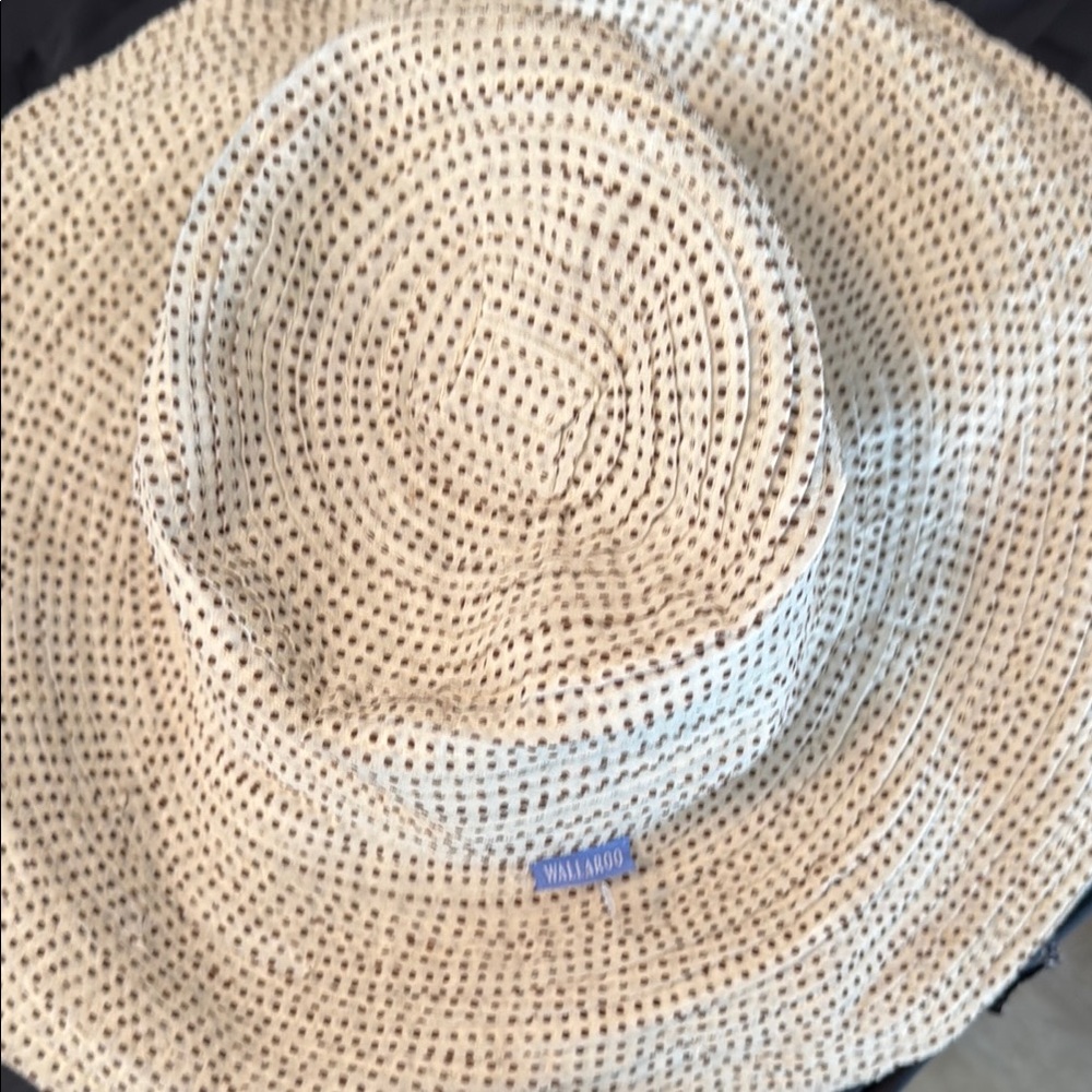 Kids Woven Sun Hat - Cream